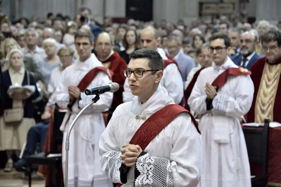 Il rito dell'ordinazione in Cattedrale