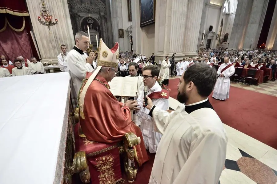 Il rito dell'ordinazione in Cattedrale