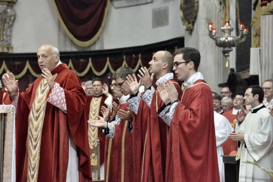 Il rito dell'ordinazione in Cattedrale