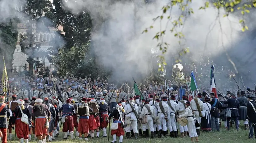 La rievocazione della battaglia di San Martino