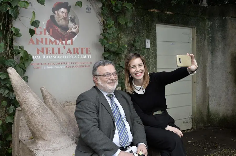 La visita alla mostra Gli animali nell'arte