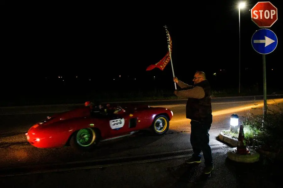 Mille Miglia, la Freccia Rossa a Ravenna