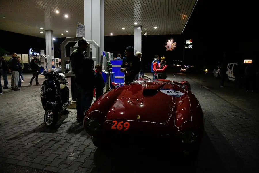 Mille Miglia, la Freccia Rossa a Ravenna