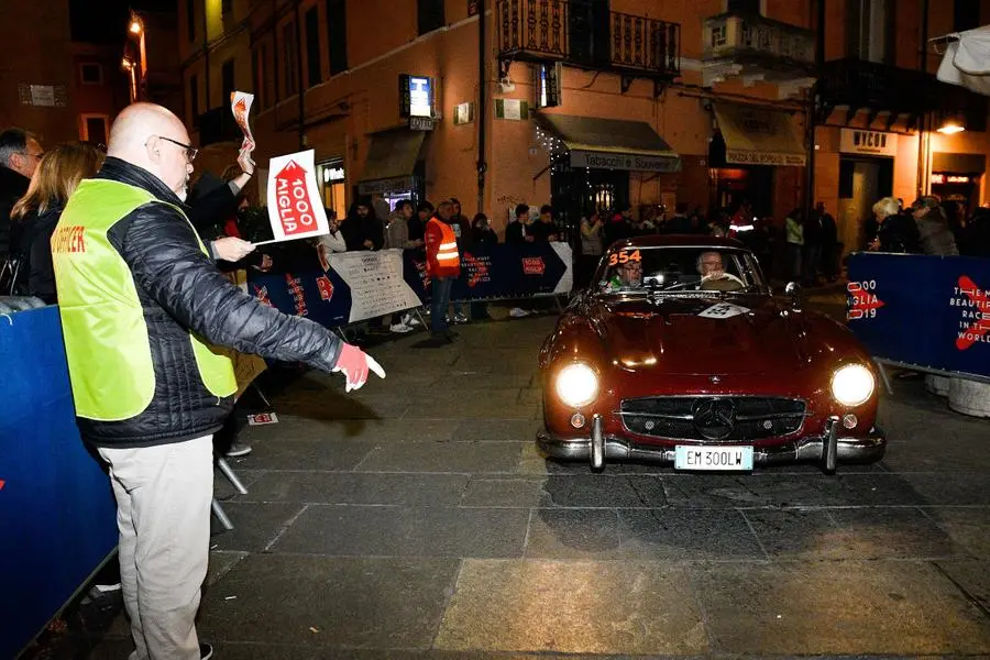 Mille Miglia, la Freccia Rossa a Ravenna