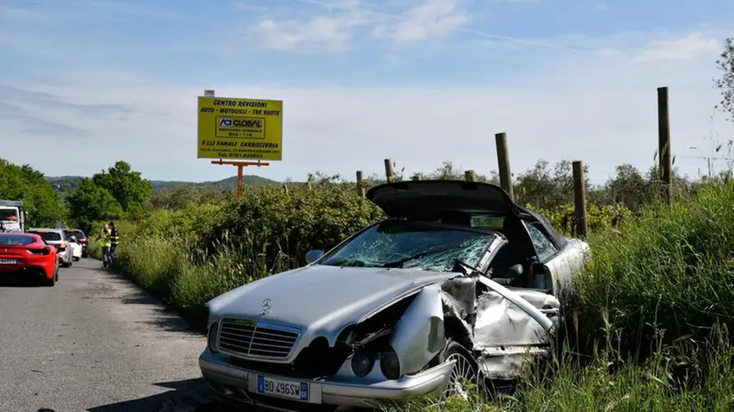 Le due auto coinvolte
