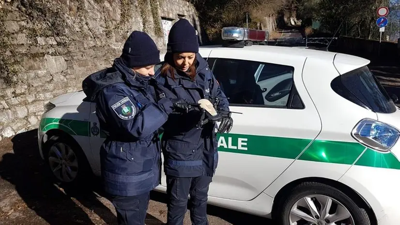 A San Giacomo un drone a caccia di rischi e rifiuti © www.giornaledibrescia.it