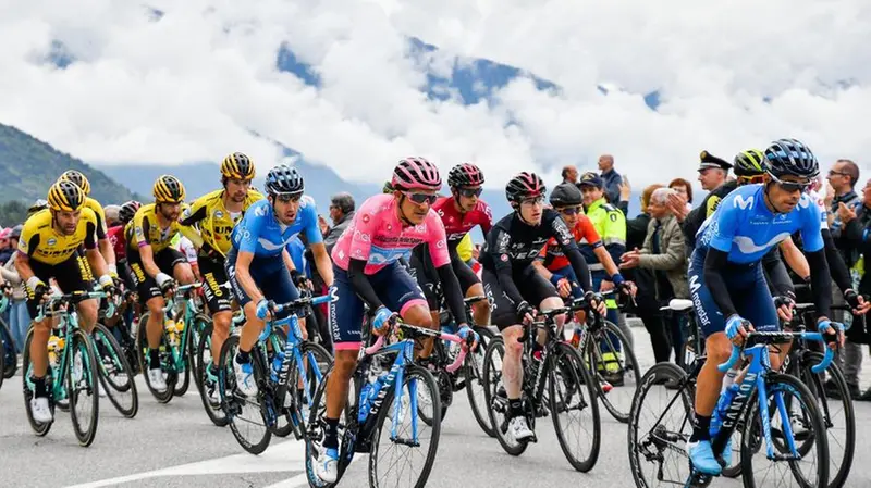 Giro d'Italia: il passaggio a Cevo