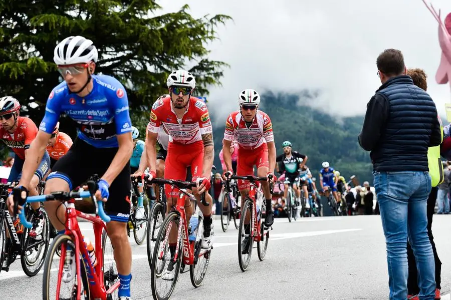 Giro d'Italia: il passaggio a Cevo