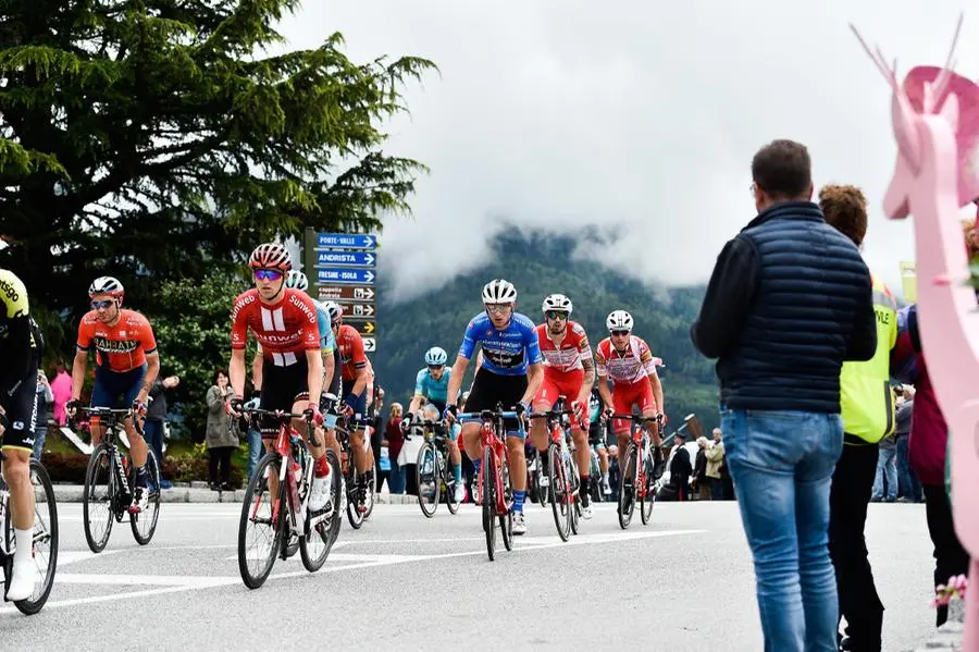 Giro d'Italia: il passaggio a Cevo