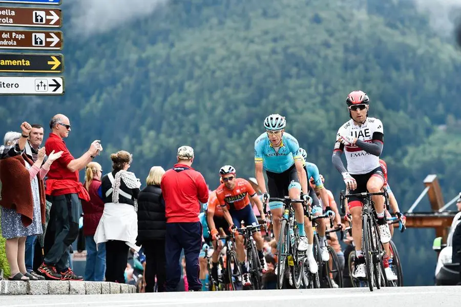 Giro d'Italia: il passaggio a Cevo