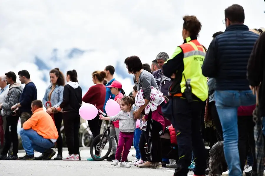 Giro d'Italia: il passaggio a Cevo