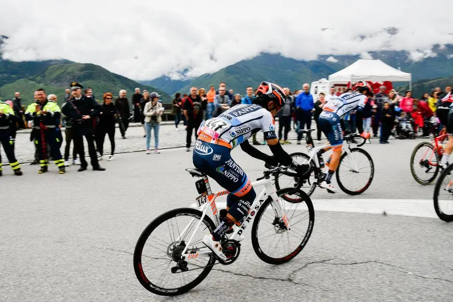 Giro d'Italia: il passaggio a Cevo