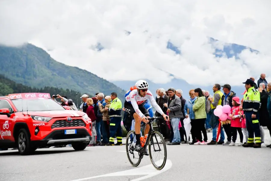 Giro d'Italia: il passaggio a Cevo