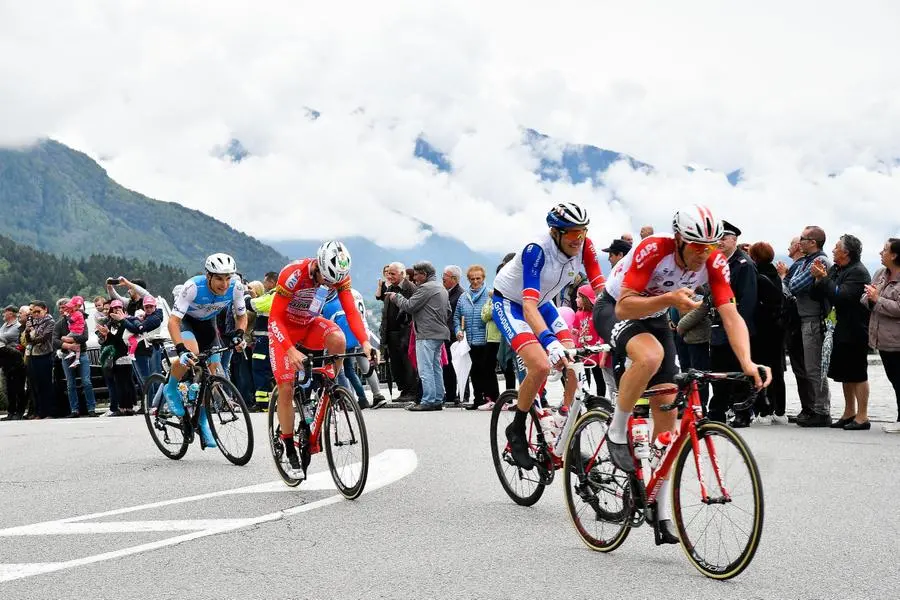 Giro d'Italia: il passaggio a Cevo