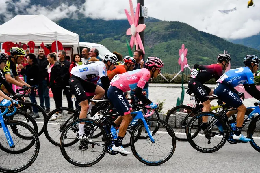 Giro d'Italia: il passaggio a Cevo