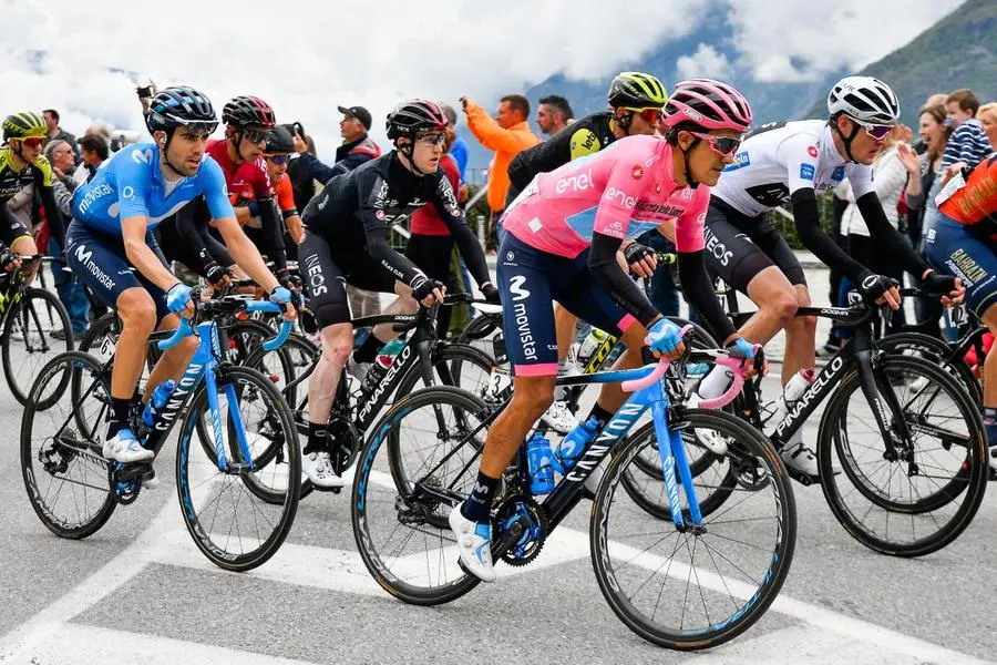 Giro d'Italia: il passaggio a Cevo