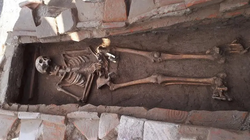 Trovate tre tombe longobarde tra Gambara e Fiesse