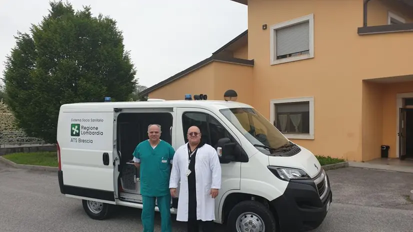 Il nuovo furgone per il soccorso animali di Ats