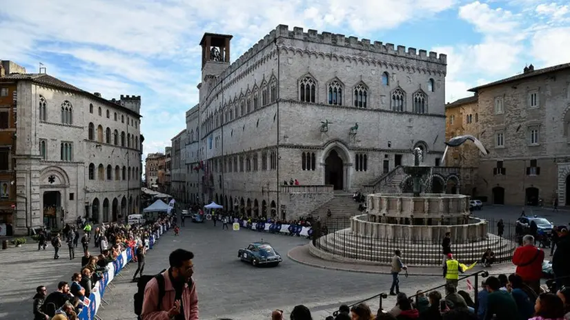 Il passaggio a Perugia
