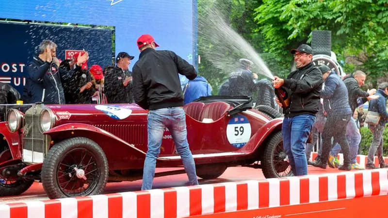 Mille Miglia 2019: l'arrivo in viale Venezia