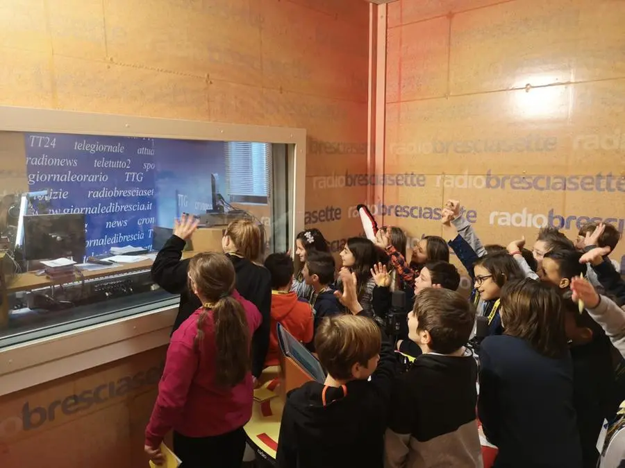 La quinta C della primaria di Toscolano al GdB