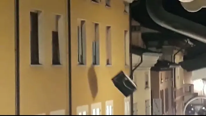 Il lancio in fotogrammi