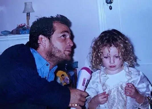Luke Perry e la figlia