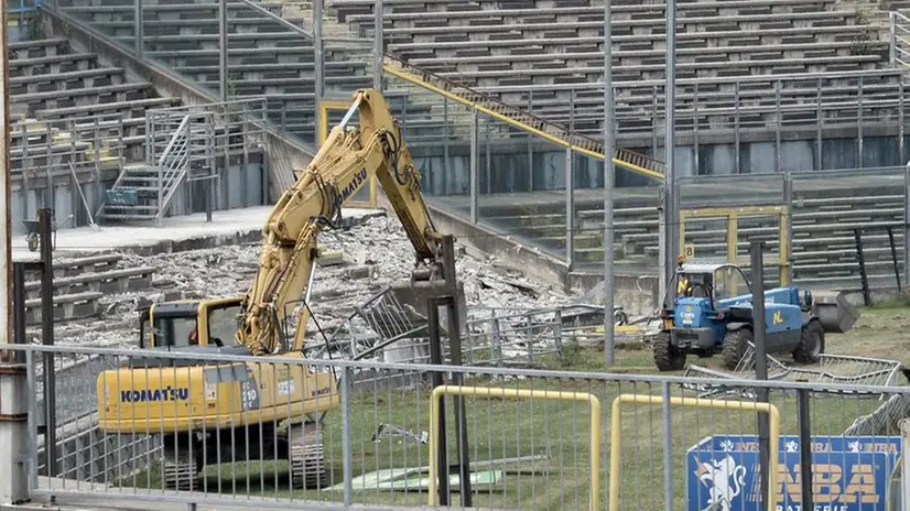 Via ai lavori allo stadio Rigamonti
