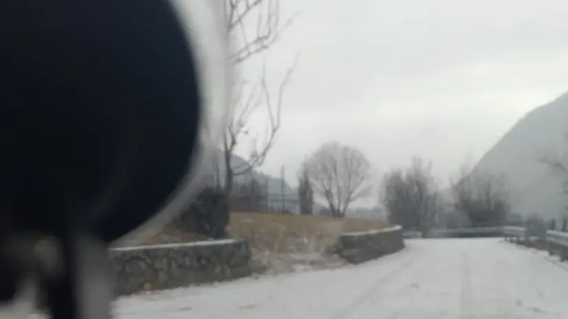 Neve sulla SS42 a Ponte di Legno