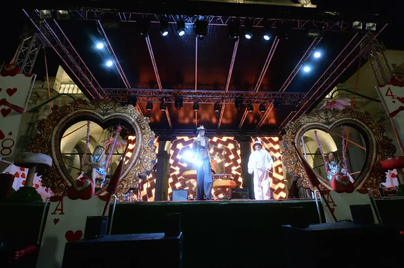 La festa di Capodanno in piazza Loggia
