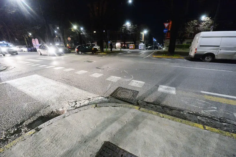 Incidente tra via Monte Suello e via Achille Papa