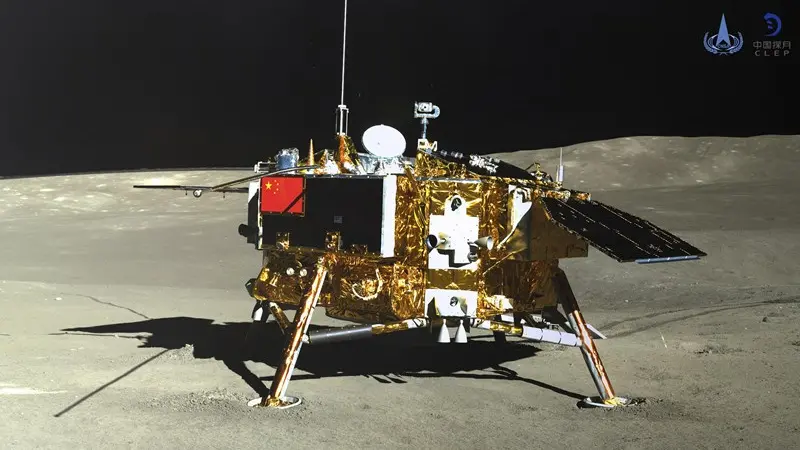 La sonda Chang'e-4 - China National Space Administration/Xinhua News Agency