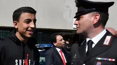 Ramy con i carabinieri e il ministro
