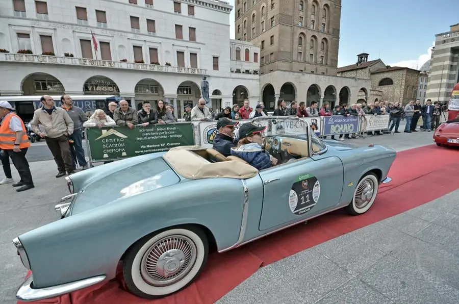 500 Miglia Touring, l'arrivo in città