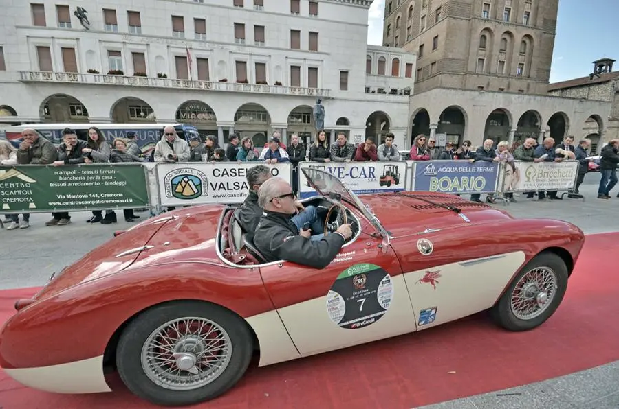 500 Miglia Touring, l'arrivo in città