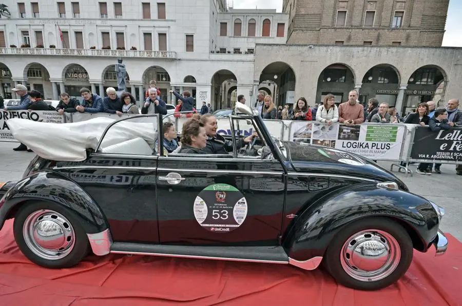 500 Miglia Touring, l'arrivo in città