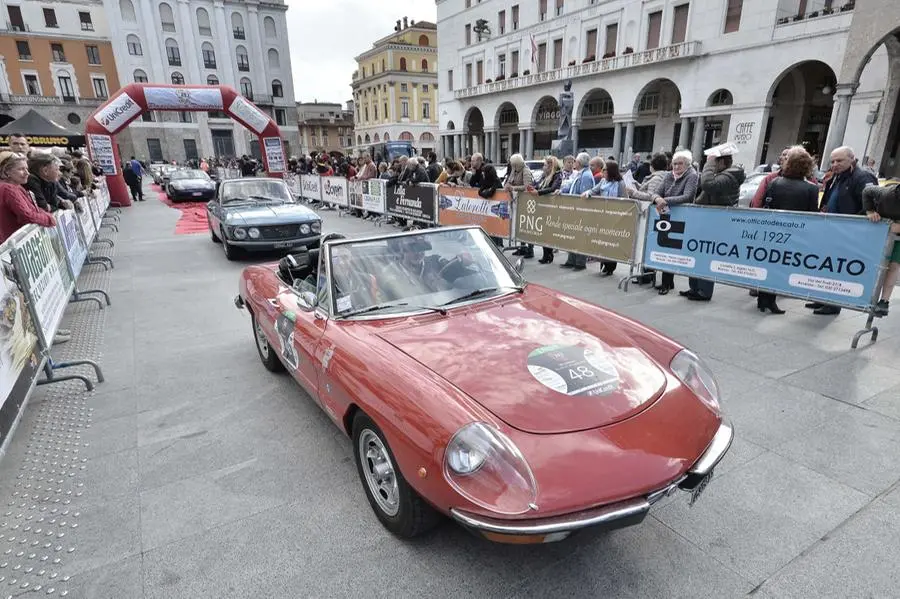 500 Miglia Touring, l'arrivo in città