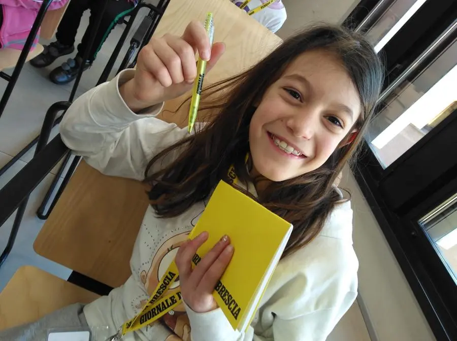 I ragazzi della primaria di Caino al GdB