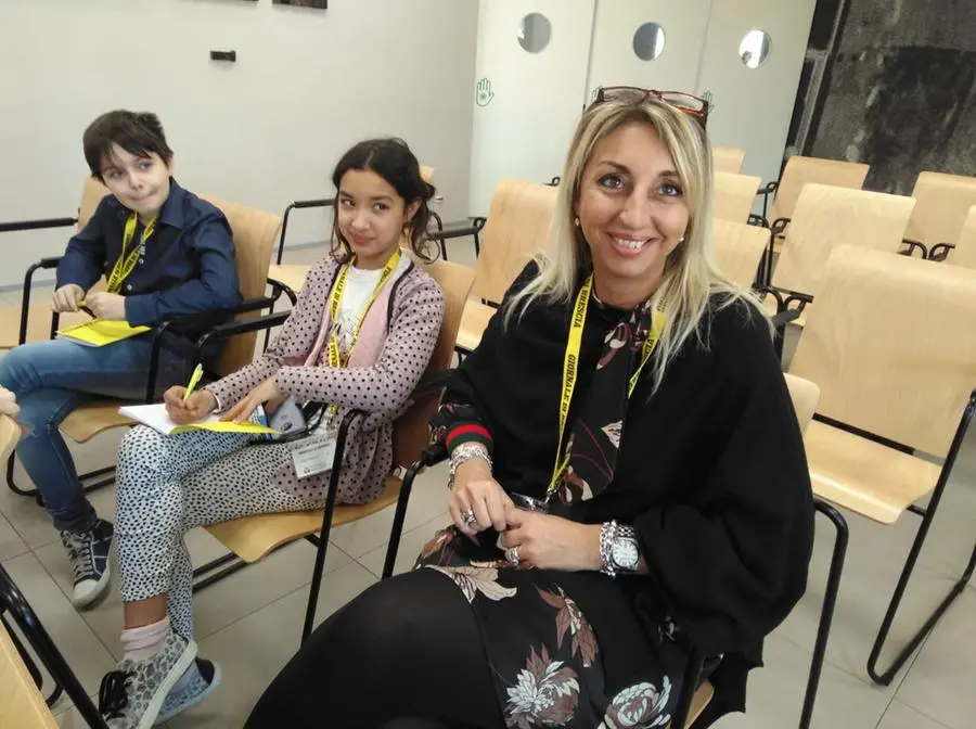 I ragazzi della primaria di Caino al GdB