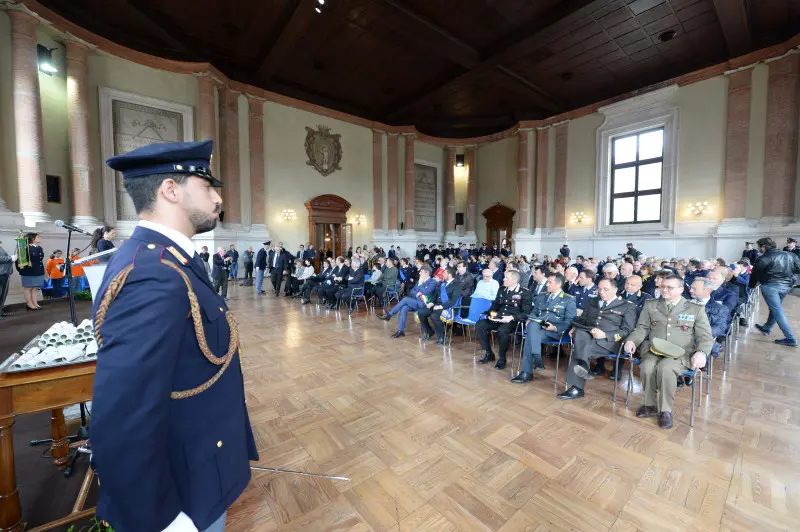 La festa della Polizia a Palazzo Loggia