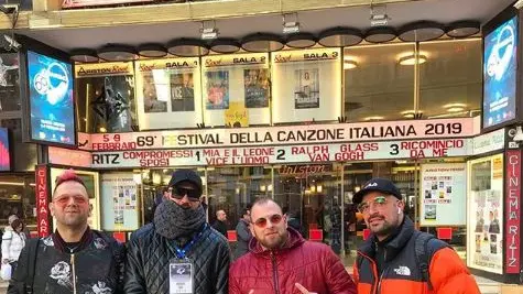 Alcune immagini dei Boomdabash