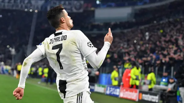 L'esultanza di Ronaldo