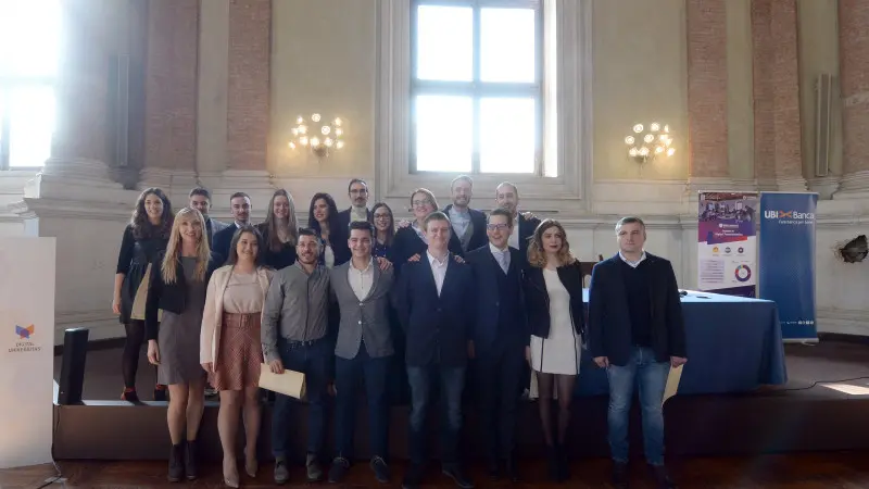 La consegna dei diplomi in Vanvitelliano