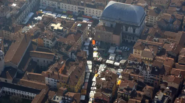 La Fiera vista dal cielo - Foto © www.giornaledibrescia.it