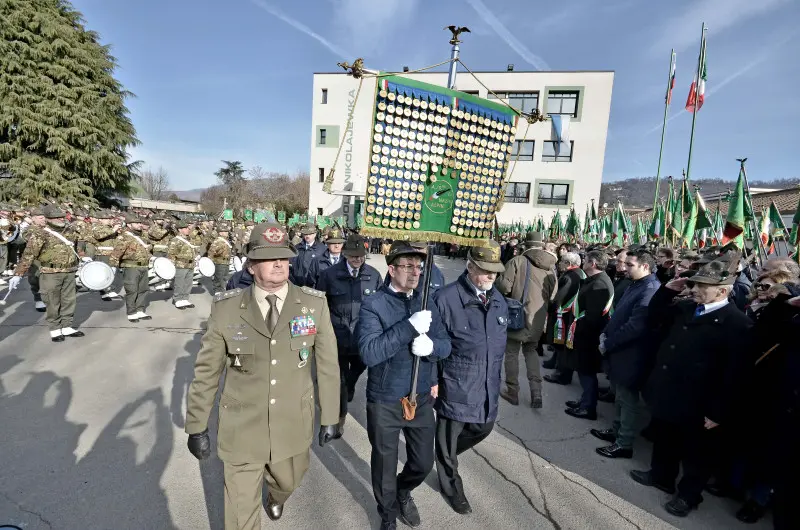 Un momento dell'inaugurazione della nuova ala della Scuola Nikolajewka - Foto Pierre Putelli/Neg © www.giornaledibrescia.it