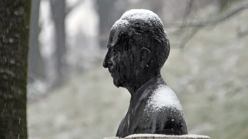 La neve da Camignone a Brescia