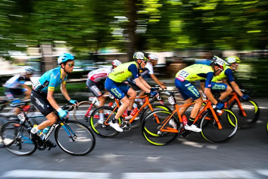 Il passaggio del Giro d'Italia under 23 in città