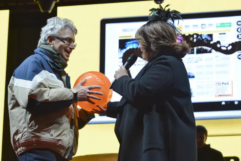 La festa di Capodanno in piazza Loggia