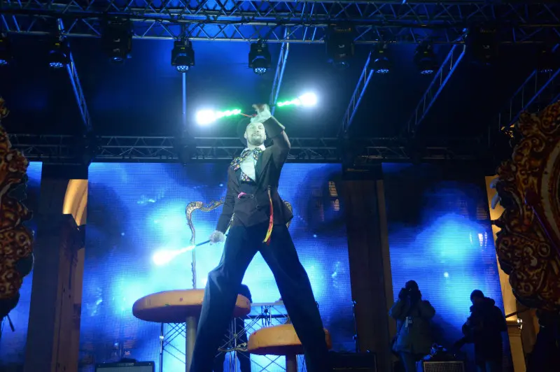 La festa di Capodanno in piazza Loggia
