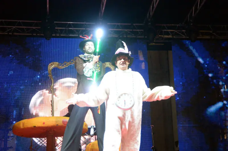 La festa di Capodanno in piazza Loggia